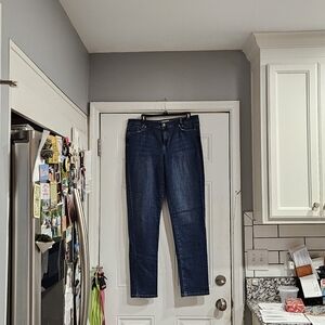 J. Jill Dark Blue Straight Leg Jeans